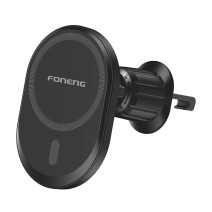 Air Vent car mount Foneng CP105 with Wireless Charger 15W (Black) Air Vent car mount Foneng CP105 with Wireless Charger 15W (Black)