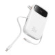 Powerbank Baseus QPow 2 20000mAh 30W 2xUSB-C (white) Powerbank Baseus QPow 2 20000mAh 30W 2xUSB-C (white)