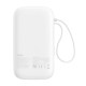 Powerbank Baseus QPow 2 20000mAh 30W 2xUSB-C (white) Powerbank Baseus QPow 2 20000mAh 30W 2xUSB-C (white)