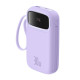 Powerbank Baseus QPow 2 20000mAh 30W 2xUSB-C (purple)