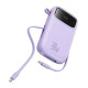 Powerbank Baseus QPow 2 20000mAh 30W 2xUSB-C (purple)
