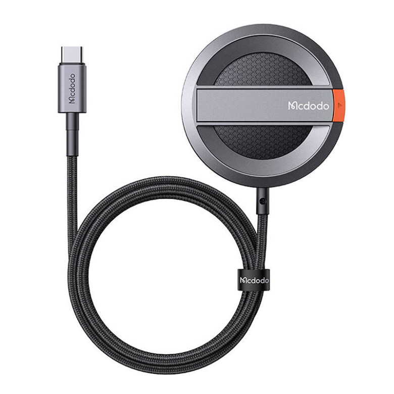 Mcdodo CH-5500 magnetic wireless charger for iPhone with foldable stand, 15W (black)
