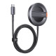 Mcdodo CH-5500 magnetic wireless charger for iPhone with foldable stand, 15W (black)