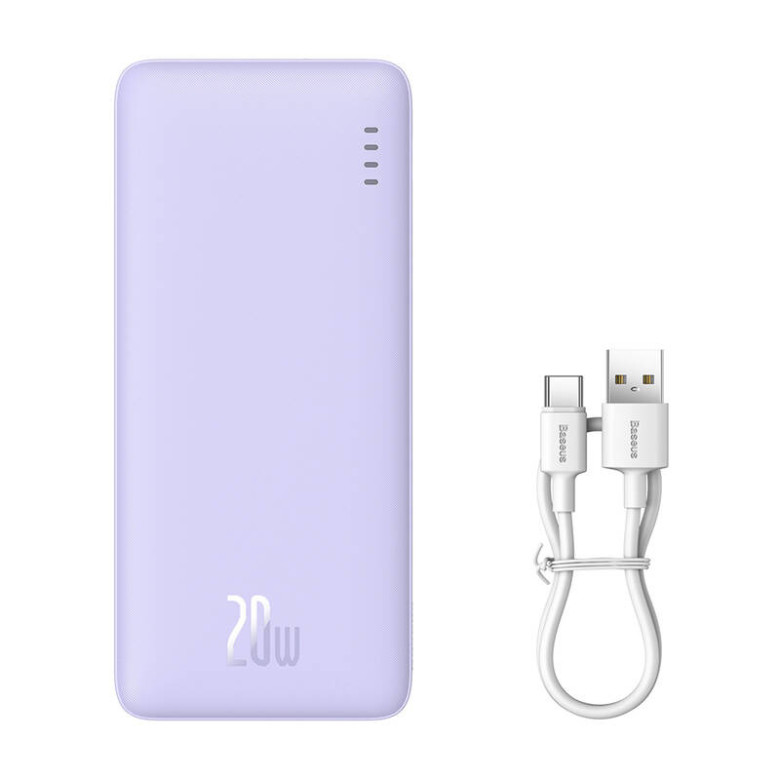 Powerbank Baseus Airpow 10000mAh 20W (purple) Powerbank Baseus Airpow 10000mAh 20W (purple)