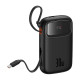 Powerbank Baseus QPow 2 10000mAh 30W 2xUSB-C (black) Powerbank Baseus QPow 2 10000mAh 30W 2xUSB-C (black)