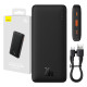 Baseus Airpow powerbank, 10000mAh, 20W (fekete)
