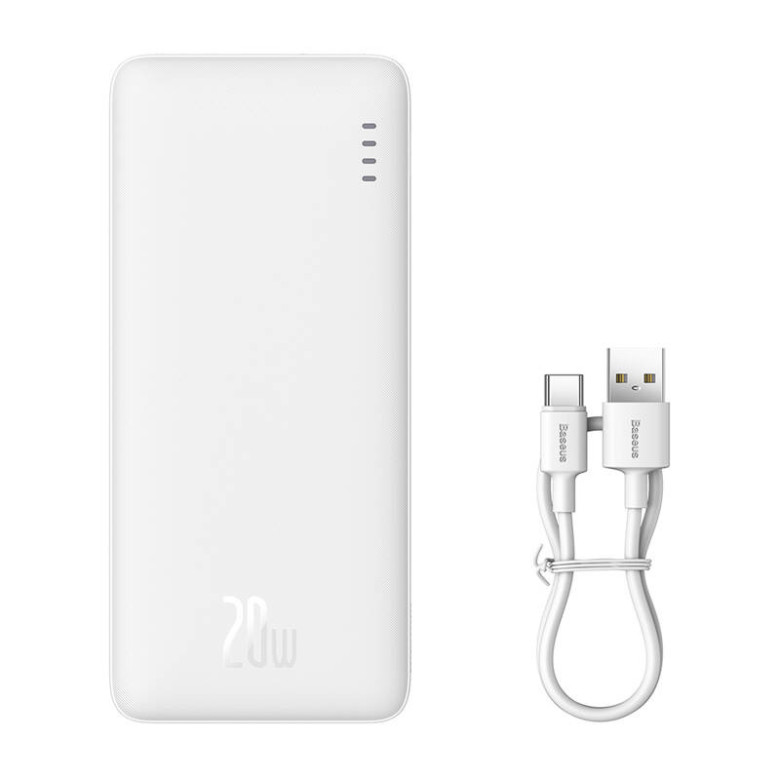 Powerbank Baseus Airpow 10000mAh 20W (white)