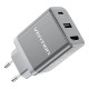 3-port USB(C+A)+HDMI GaN Dock (60W/5W/4K@60Hz)