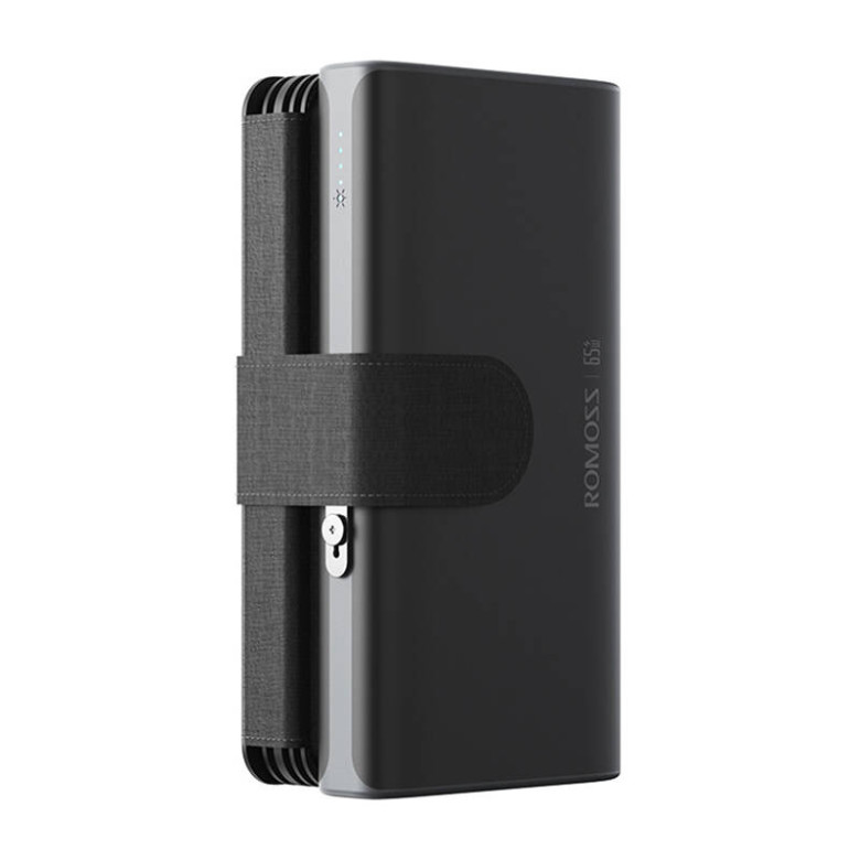 Solar Powerbank ROMOSS 30000mAh 65W Black Solar Powerbank ROMOSS 30000mAh 65W Black