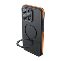 Waterproof case with touchable screen Telesin for iPhone 15 Pro Max