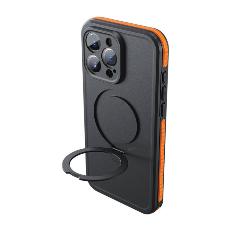 Waterproof case with touchable screen Telesin for iPhone 15 Pro Max