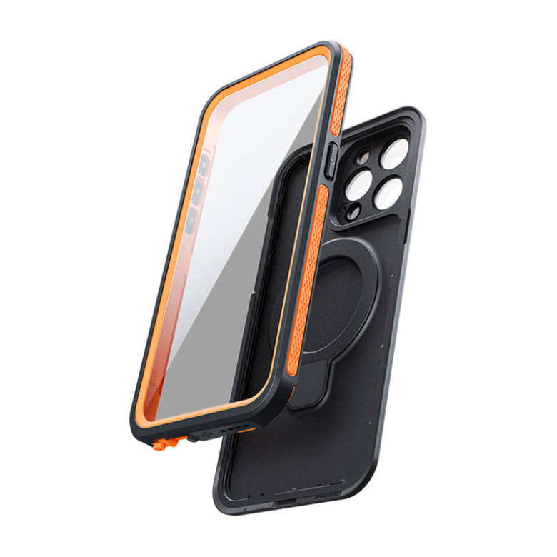 Waterproof case with touchable screen Telesin for iPhone 15 Pro Max