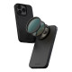 Phone case with magnetic lens frame Telesin for iPhone 15 Pro Max Phone case with magnetic lens frame Telesin for iPhone 15 Pro Max