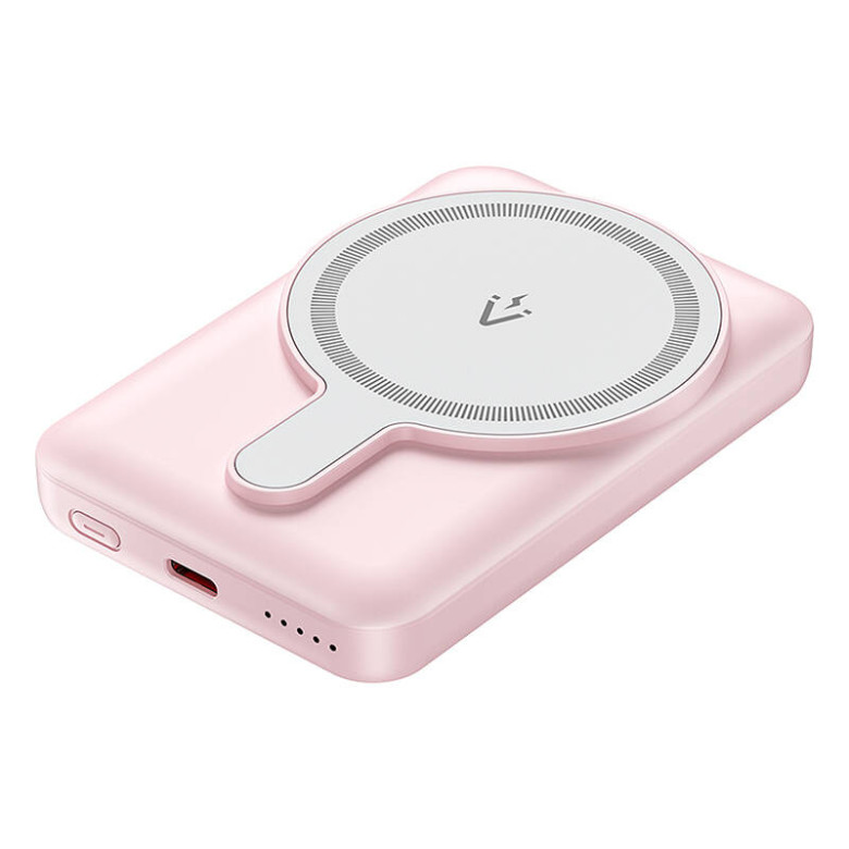 Magnetic Powerbank 5000mAh Vention FHSP0 20W (pink) Magnetic Powerbank 5000mAh Vention FHSP0 20W (pink)