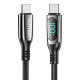 Vention TAYBAV USB 2.0 C-C 100 W 5A 1.2M USB kábel (fekete) Vention TAYBAV USB 2.0 C-C 100 W 5A 1.2M USB kábel (fekete)