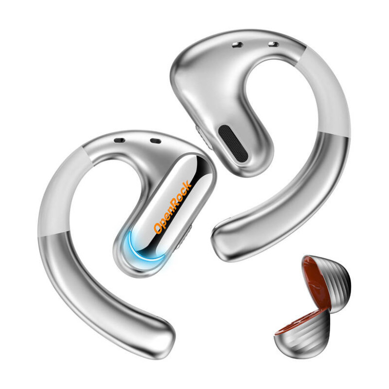 OWS OneOdio OpenRock Pro vezeték nélküli fejhallgató (ezüst) OWS OneOdio OpenRock Pro vezeték nélküli fejhallgató (ezüst)