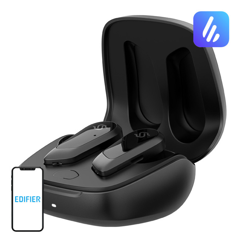 Wireless planar TWS headphones Edifier STAX S10 ANC (black)