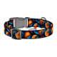 Nylon dog collar with QR code Waudog 