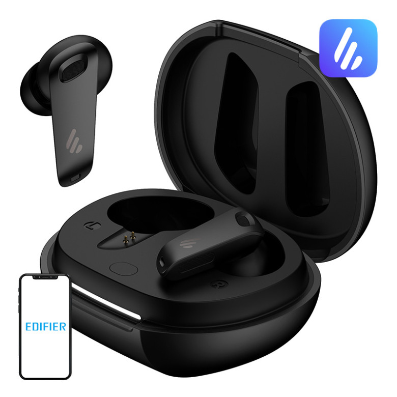 Wireless headphones TWS Edifier NeoBuds Plus, ANC (black)