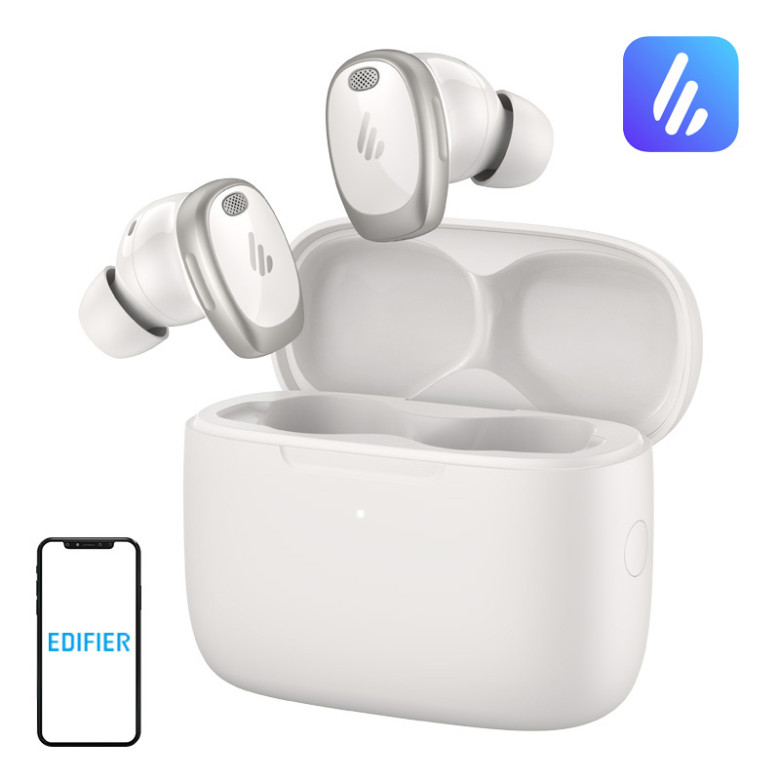 Wireless headphones TWS Edifier NeoDots, ANC (white)