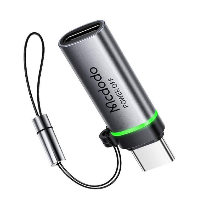 Adapter USB-C do USB-C Mcdodo OT-2450, automatikus kikapcsolás Adapter USB-C do USB-C Mcdodo OT-2450, automatikus kikapcsolás
