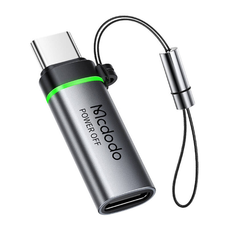 Adapter USB-C do USB-C Mcdodo OT-2450, automatikus kikapcsolás Adapter USB-C do USB-C Mcdodo OT-2450, automatikus kikapcsolás
