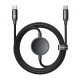 Mcdodo CA-4170 2 az 1-ben USB-C kábel + Samsung Watch vezeték nélküli töltő, 60W, 1.5m Mcdodo CA-4170 2 az 1-ben USB-C kábel + Samsung Watch vezeték nélküli töltő, 60W, 1.5m