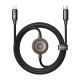 Mcdodo CA-5680 2 az 1-ben USB-C Lightning kábel + Apple Watch töltő, 36W, 1.5m Mcdodo CA-5680 2 az 1-ben USB-C Lightning kábel + Apple Watch töltő, 36W, 1.5m