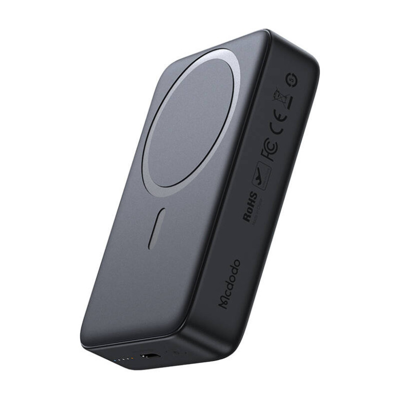 Mcdodo MC-5021 Mágneses Power Bank 20000mAh, 20W (fekete) Mcdodo MC-5021 Mágneses Power Bank 20000mAh, 20W (fekete)