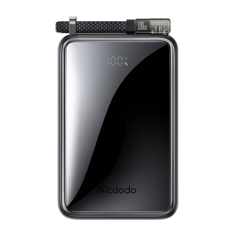 Power Bank Mcdodo MC-0561 Digital Dis 25000mAh,100W (fekete) Power Bank Mcdodo MC-0561 Digital Dis 25000mAh,100W (fekete)