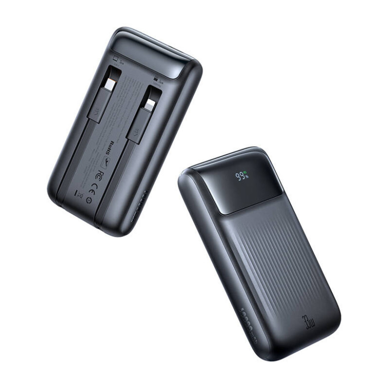 Power Bank Mcdodo MC-0231 Digital Dis 10000mAh, 33W (czarny) Power Bank Mcdodo MC-0231 Digital Dis 10000mAh, 33W (czarny)