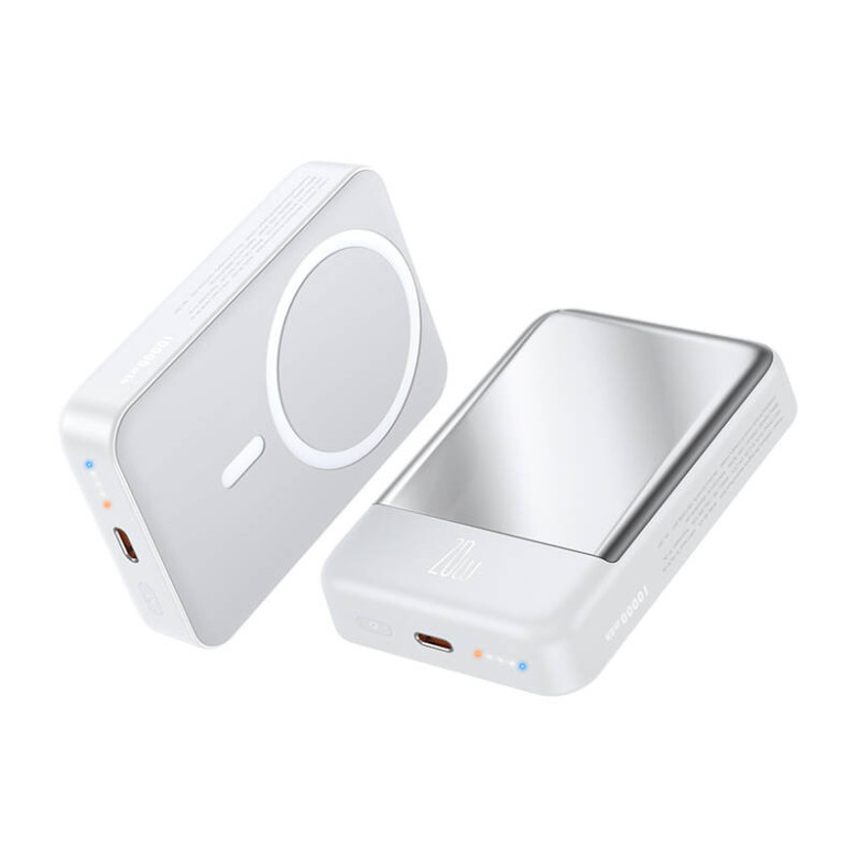 Mcdodo Magnetic Wireless Power Bank MC-4260 10000mAh, 20W (white) Mcdodo Magnetic Wireless Power Bank MC-4260 10000mAh, 20W (white)