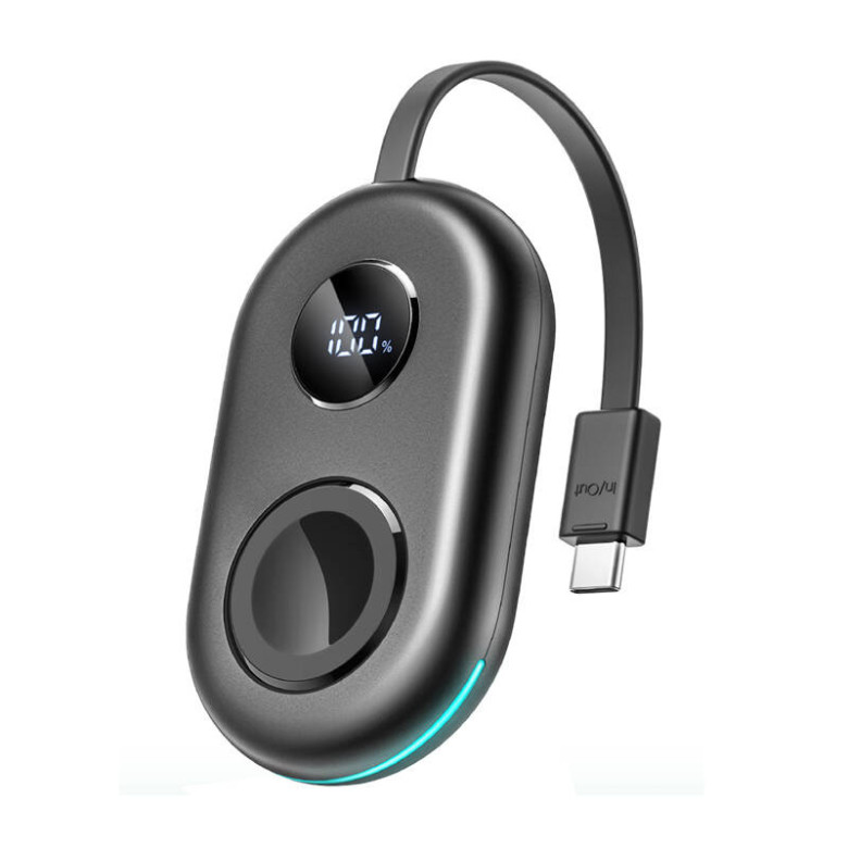 Joyroom JR-W09 Portable Wireless Watch Charger (black)
