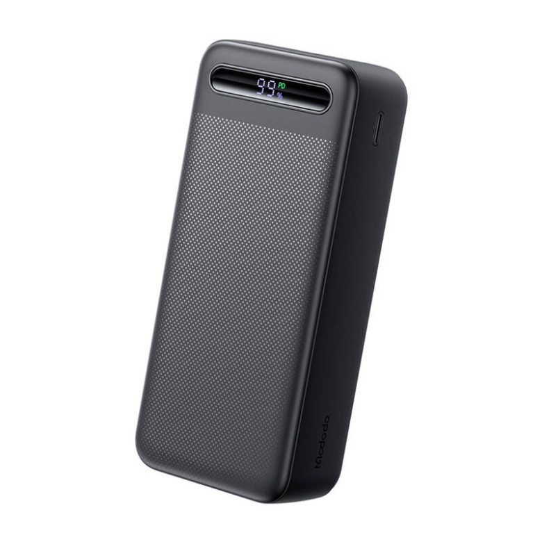 Mcdodo Power Bank MC-3911 Digital Display 30000mAh, 22.5W, for D (black)