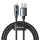 Mcdodo USB-A to Lightning Cable CA-5660 With Breathing Light 1.2m (black) Mcdodo USB-A to Lightning Cable CA-5660 With Breathing Light 1.2m (black)