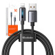 Mcdodo USB-A to Lightning Cable CA-5660 With Breathing Light 1.2m (black) Mcdodo USB-A to Lightning Cable CA-5660 With Breathing Light 1.2m (black)