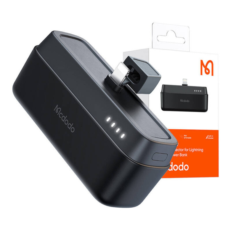 Mcdodo Power Bank MC-6281 20W, 5000mAh for Lightning (black) Mcdodo Power Bank MC-6281 20W, 5000mAh for Lightning (black)