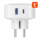 Gosund SP6 WiFi/Bluetooth okos konnektor, 16A, USB-C, 20W, Tuya Gosund SP6 WiFi/Bluetooth okos konnektor, 16A, USB-C, 20W, Tuya