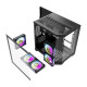 Darkflash FT350 számítógépház + 5 ARGB ventilátor (fekete)