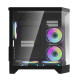 Darkflash FT350 számítógépház + 5 ARGB ventilátor (fekete)