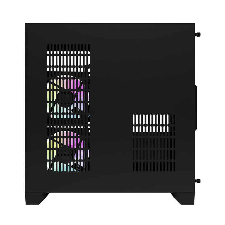 Darkflash FT350 számítógépház + 5 ARGB ventilátor (fekete)