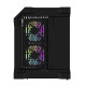 Darkflash FT350 számítógépház + 5 ARGB ventilátor (fekete)