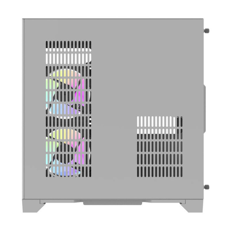 Darkflash FT350 számítógépház + 5 ARGB ventilátor (fehér)
