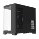 Darflash FT418 számítógépház + 6 ARGB ventilátor (fekete)
