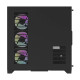 Darkflash FT418 PRO számítógépház + 7 ARGB ventilátor (fekete)