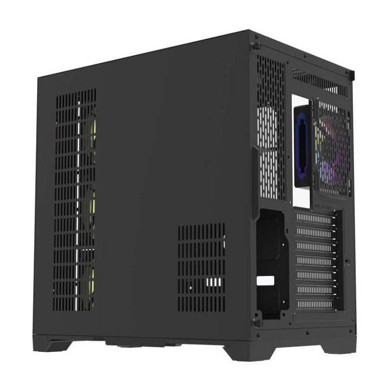 Darkflash FT418 PRO számítógépház + 7 ARGB ventilátor (fekete)