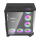 Darkflash FT418 PRO számítógépház + 7 ARGB ventilátor (fekete)