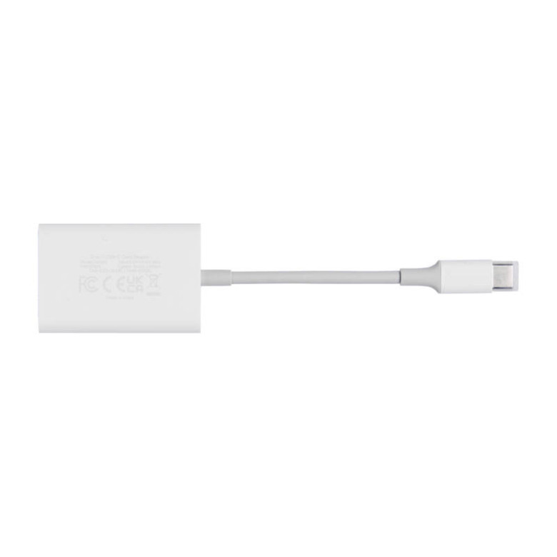UGREEN CM265 2 az 1-ben USB-C kártyaolvasó (fehér)