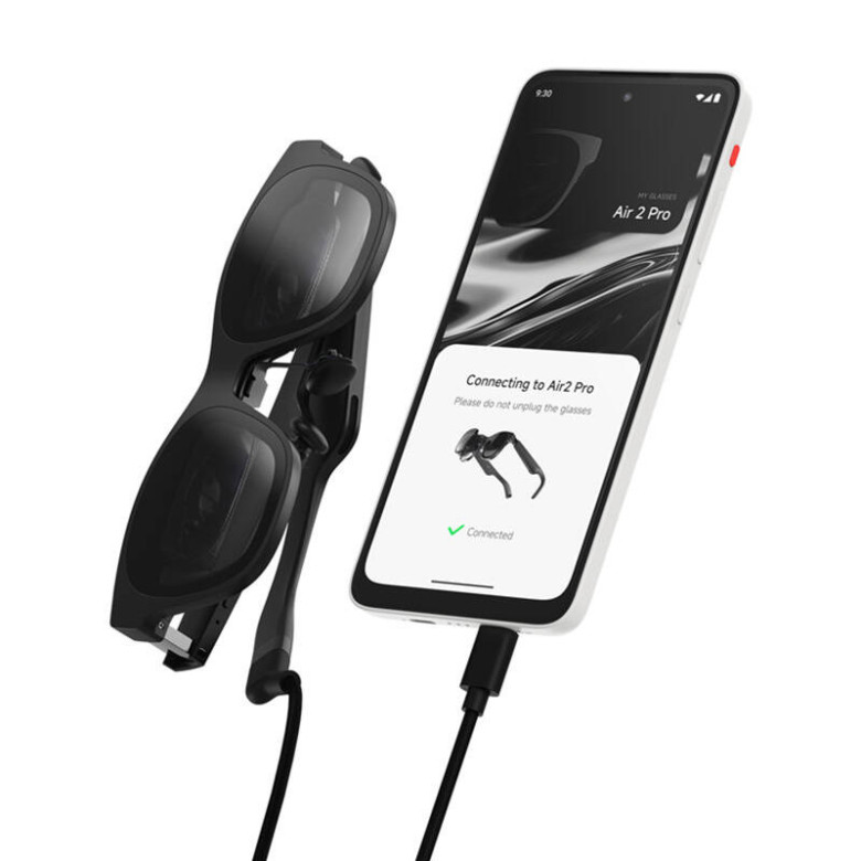 AR Glasses XREAL Air 2 Pro Red