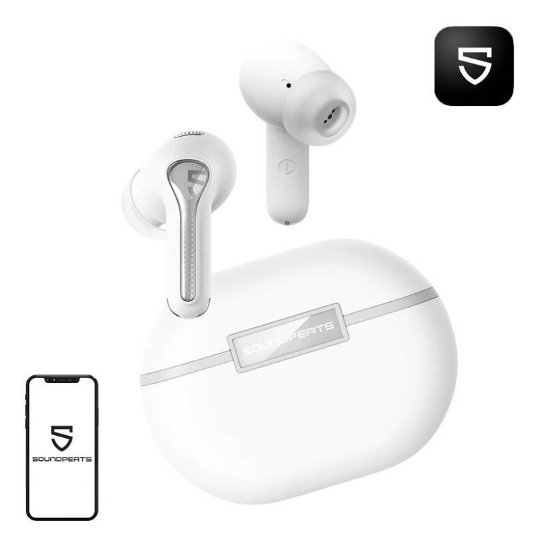 Earphones Soundpeats Capsule3 PRO, ANC (white)